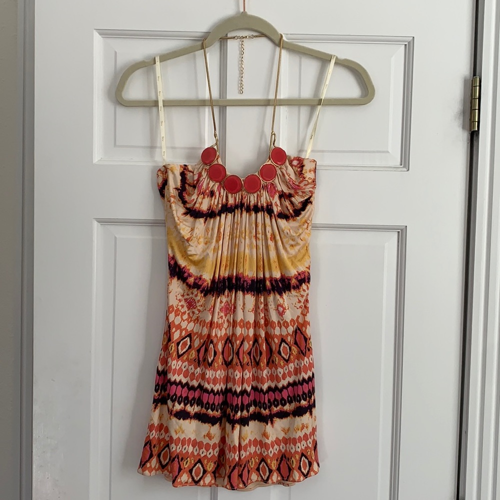 NWT Sky tank top. Size large. Gold chain neck. Gorgeous!